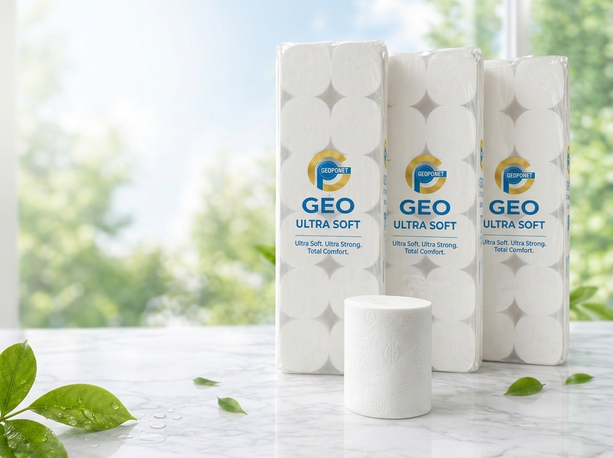 GEO ULTRA SOFT premium toilet roll